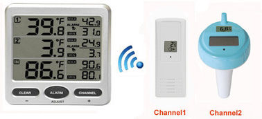 Havuz sensörü olan kablosuz Buzdolabı / Derin Dondurucu Termometresi