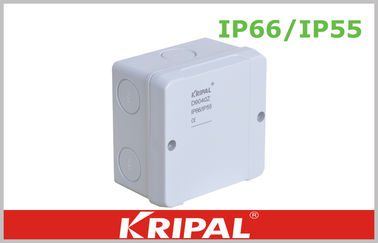 IP55 / IP66 PC DK Kablo Terminali Bağlantı Kutusu Alev Almaz 98 * 98 * 61mm