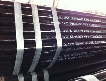 Siyah Boya Baskılı API 5L Gr.B 42.2 mm x 3.56 mm x 5.8M Dikişsiz / LSAW / SSAW Boru