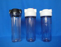 Ev 5 Inç Şeffaf Plastik Filtre Su filtresi için muhafaza