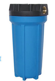Büyük mavi filtre kartuşu Plastik Filtre Muhafaza 10 inç, 360 mm x 185 mm