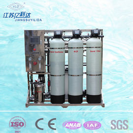 FRP Tankı 500LPH Desalinasyon Reverse Osmosis Atık Su Arıtma Tesisi Ev İçin
