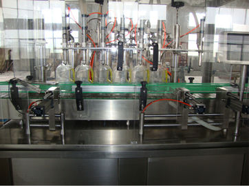 Düz Şişe Sıvı Pişirme Yağı Dolum Makinesi / Mineralli Su Dolum Makinesi