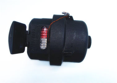 Plastik Pistonlu Su Sayacı ClassC / SınıfD Volumetrik Siyah, LXH-15P