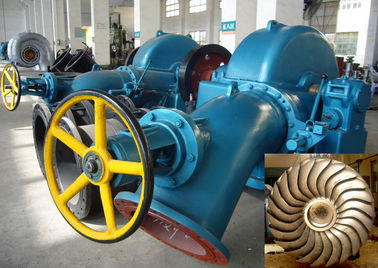 Turbo Hidro Türbinli Hidroelektrik Santrali 800KW - 2.5MW Su Türbini Jeneratörü