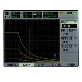 MFD800C aes standart b tarama taşınabilir Digital ultrasonik hata dedektörü aleti