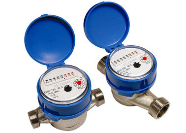 Pirinç Tek Jet Su Sayacı, Süper Kuru Soğuk Su Sayacı DN15mm, LXSC-13D