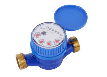 Pirinç Tek Jet Su Sayacı, Süper Kuru Soğuk Su Sayacı DN15mm, LXSC-13D