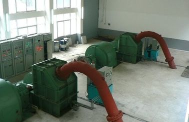 Su Jeneratörü Enerji Verimli Elektrik Küçük Pelton Hidro Türbinleri 500KW - 2000KW