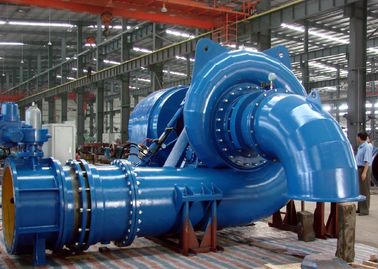 Çevre Dostu Francis Hydro Türbin Jeneratör 0.35-4.0m Runner Çapı